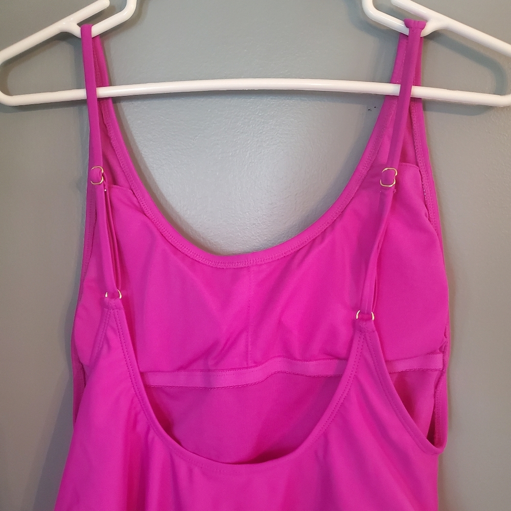 Magenta High Cut One Piece - Picture 3 of 6